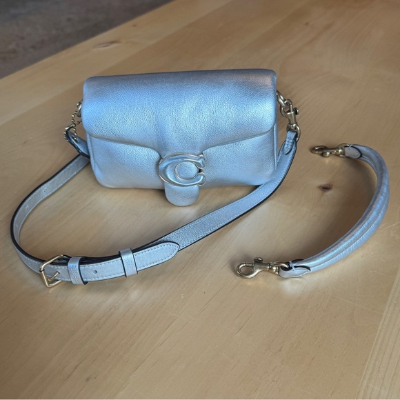 coach silver pillow tabby 18 - Picture 3 of 9